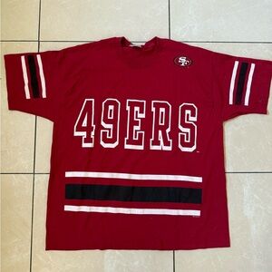 Vintage  Steve Young San Francisco 49ers Vintage Shirt Men XXL Red Pro Player